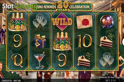 Οθόνη2. Casino Rewards 20 Year Celebration Κουλοχέρης 