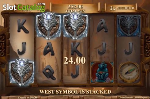 Οθόνη5. Casino Rewards Treasure Quest Κουλοχέρης