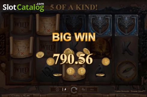 Οθόνη6. Casino Rewards Treasure Quest Κουλοχέρης