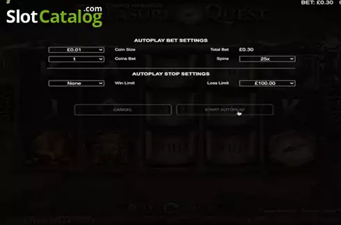 Οθόνη3. Casino Rewards Treasure Quest Κουλοχέρης