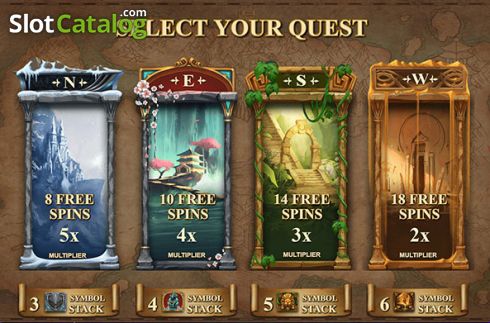 Οθόνη7. Casino Rewards Treasure Quest Κουλοχέρης