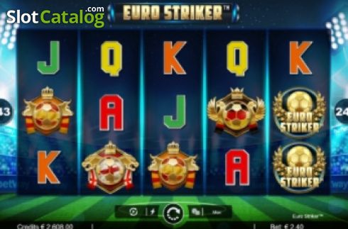 Οθόνη2. Euro Striker Κουλοχέρης