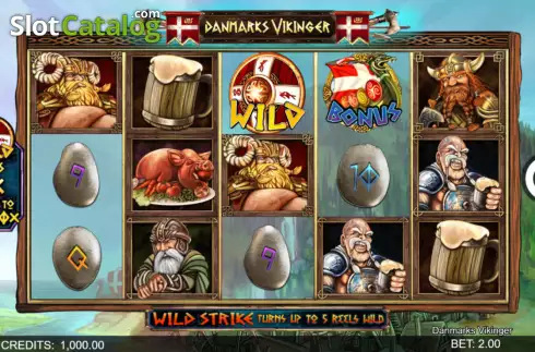 Οθόνη2. Danmarks Vikinger Κουλοχέρης