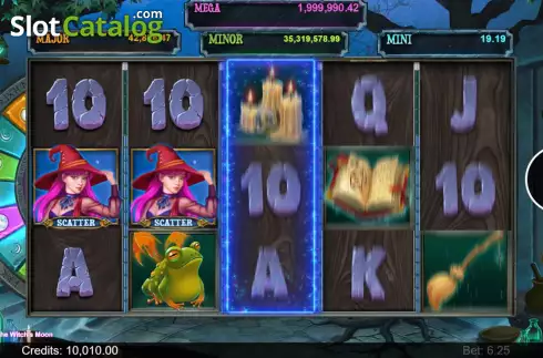 Οθόνη3. Mega Moolah The Witch's Moon Κουλοχέρης