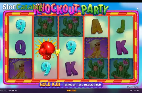 Οθόνη3. Knockout Party Κουλοχέρης
