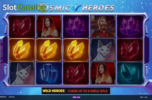 Οθόνη4. Cosmic Heroes Κουλοχέρης