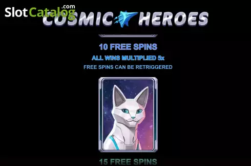 Οθόνη7. Cosmic Heroes Κουλοχέρης