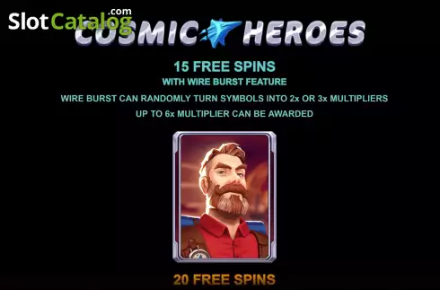 Οθόνη8. Cosmic Heroes Κουλοχέρης