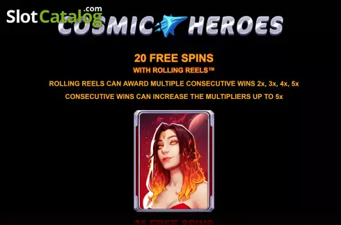 Οθόνη9. Cosmic Heroes Κουλοχέρης