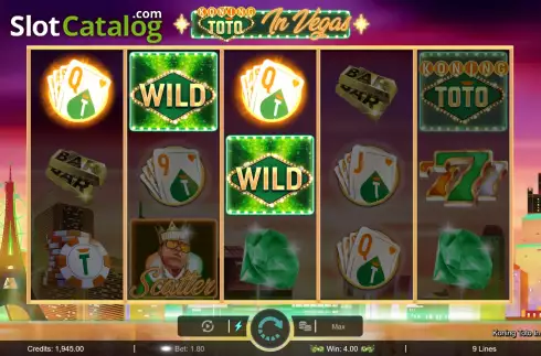 Οθόνη3. Koning Toto in Vegas Κουλοχέρης