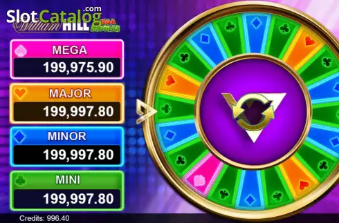 Οθόνη3. William Hill Mega Moolah Κουλοχέρης 