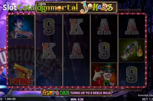 Οθόνη4. Immortal Jokers Κουλοχέρης 
