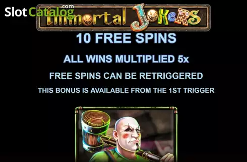 Οθόνη9. Immortal Jokers Κουλοχέρης 