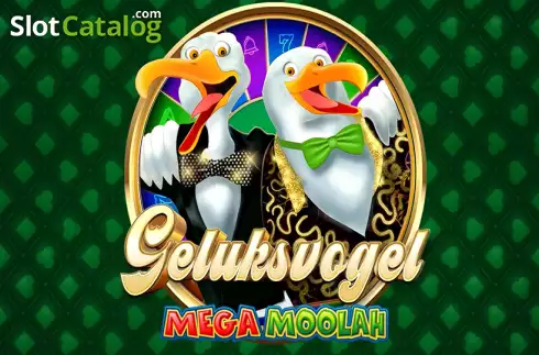 Geluksvogel Mega Moolah Λογότυπο Geluksvogel Mega Moolah Λογότυπο