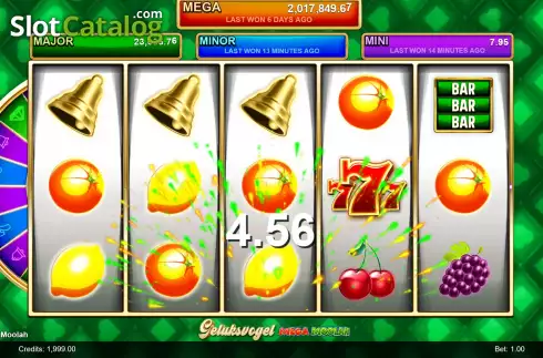 Οθόνη5. Geluksvogel Mega Moolah Κουλοχέρης