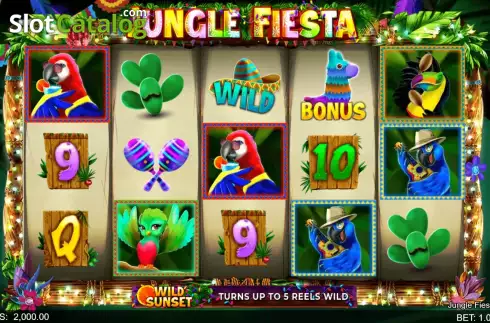Οθόνη2. Jungle Fiesta Κουλοχέρης