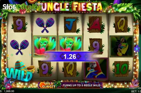 Οθόνη3. Jungle Fiesta Κουλοχέρης