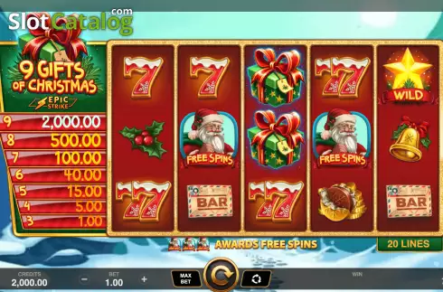 Οθόνη3. 9 Gifts Of Christmas Κουλοχέρης