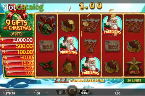 Οθόνη6. 9 Gifts Of Christmas Κουλοχέρης