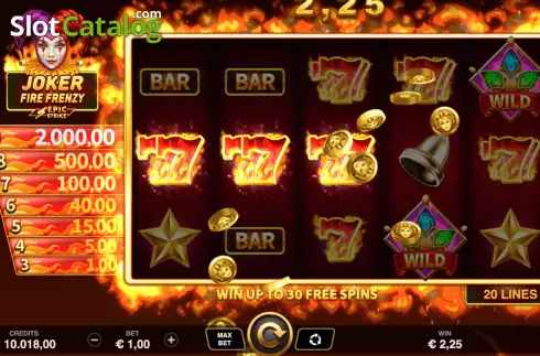 Οθόνη5. Joker Fire Frenzy Κουλοχέρης