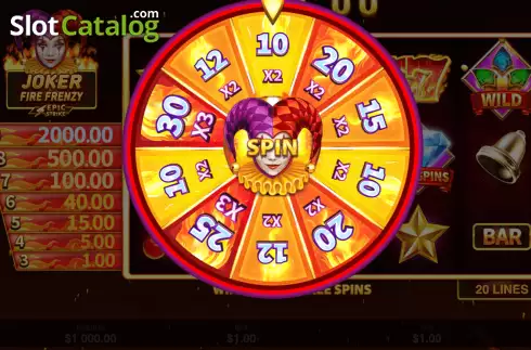 Οθόνη7. Joker Fire Frenzy Κουλοχέρης