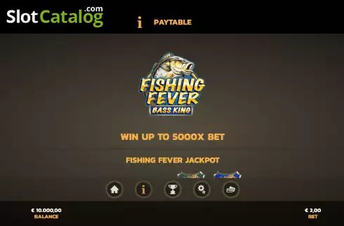 Οθόνη9. Fishing Fever Bass King Κουλοχέρης