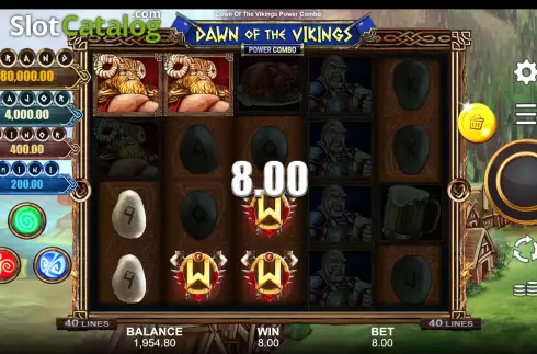 Οθόνη6. Dawn of the Vikings Power Combo Κουλοχέρης