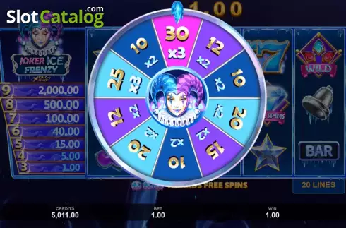 Οθόνη3. Joker Ice Frenzy Epic Strike Κουλοχέρης