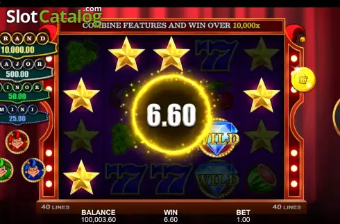 Οθόνη3. Joker Rush Power Combo Κουλοχέρης