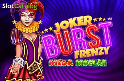 Joker Burst Frenzy Mega Moolah Λογότυπο Joker Burst Frenzy Mega Moolah Λογότυπο