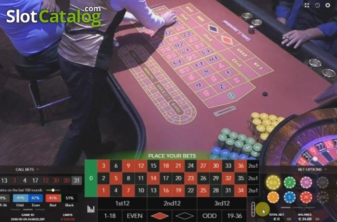 Οθόνη3. Auto Roulette Live Turbo Κουλοχέρης