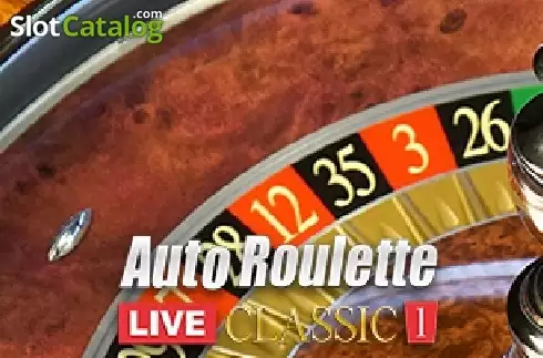 Auto Roulette Classic 1 Live Λογότυπο Auto Roulette Classic 1 Live Λογότυπο