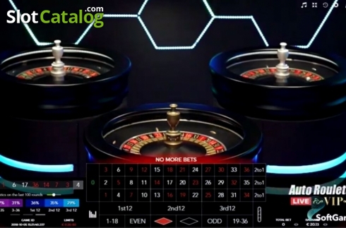 Οθόνη2. Auto Roulette VIP Live (Authentic Gaming) Κουλοχέρης 