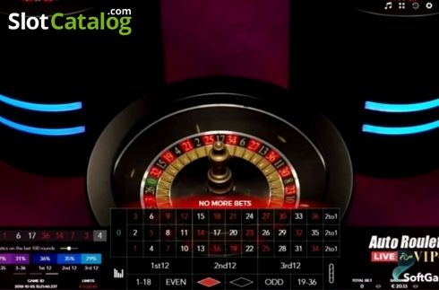 Οθόνη3. Auto Roulette VIP Live (Authentic Gaming) Κουλοχέρης 