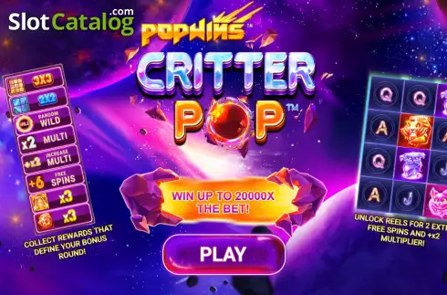 Οθόνη2. CritterPop Κουλοχέρης 