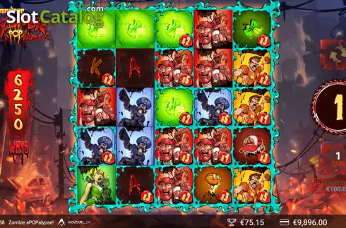 Οθόνη9. Zombie aPOPalypse MultiPop Κουλοχέρης 