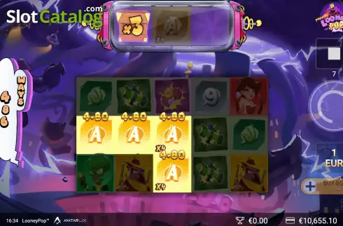 Οθόνη4. LooneyPop Κουλοχέρης 