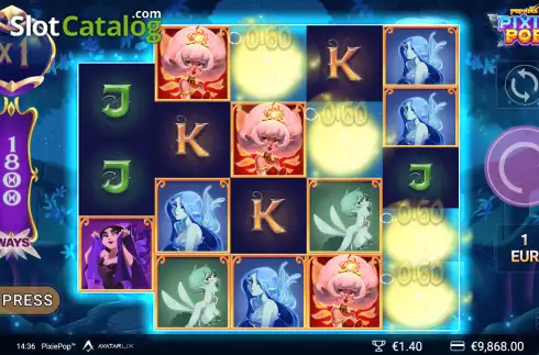 Οθόνη4. PixiePop Κουλοχέρης 