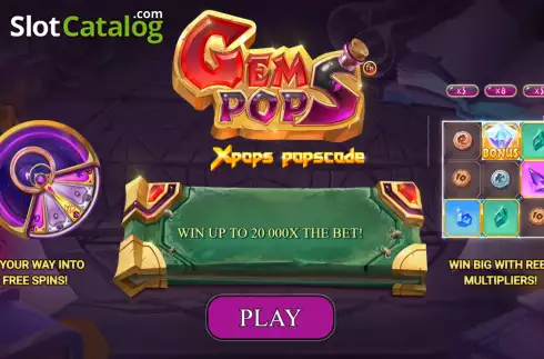 Οθόνη2. GemPops Κουλοχέρης 