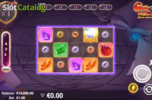 Οθόνη3. GemPops Κουλοχέρης 