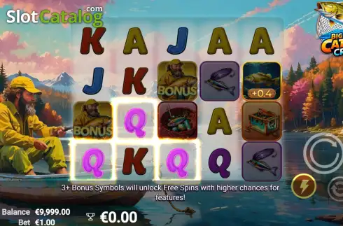 Οθόνη3. Big Catch Craze Κουλοχέρης 
