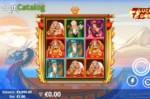 Οθόνη2. 7 Lucky Gods Κουλοχέρης 