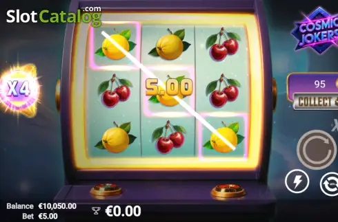 Οθόνη3. Cosmic Jokers Κουλοχέρης 