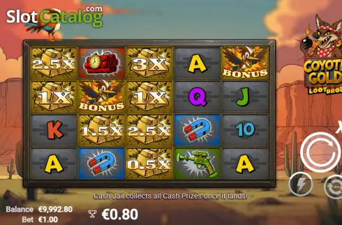 Οθόνη3. Coyote Gold Κουλοχέρης 