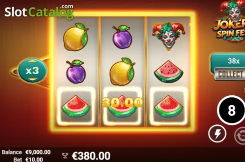 Οθόνη3. Joker’s Spin Fest Κουλοχέρης 