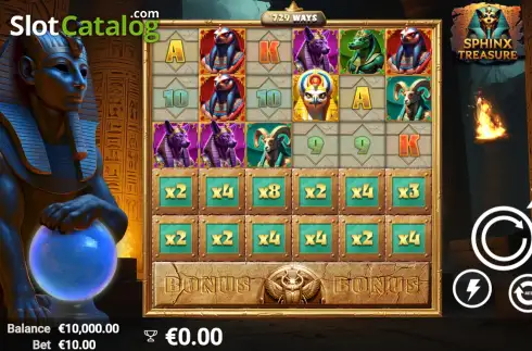 Οθόνη2. Sphinx Treasure	(AvatarUX Studios) Κουλοχέρης 