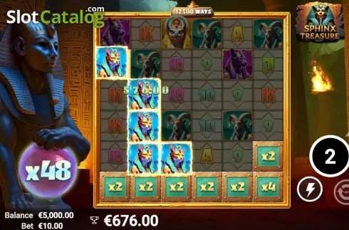 Οθόνη3. Sphinx Treasure	(AvatarUX Studios) Κουλοχέρης 