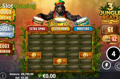 Οθόνη3. 3 Jungle Beats Κουλοχέρης 