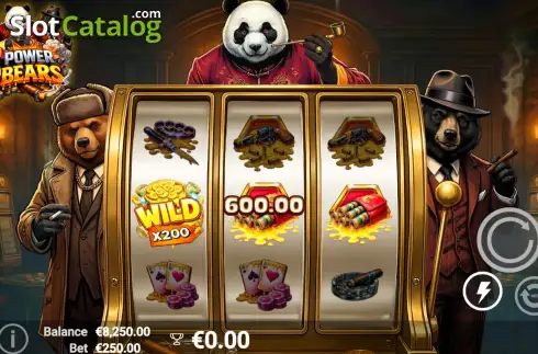 Οθόνη3. 3 Power Bears Κουλοχέρης 