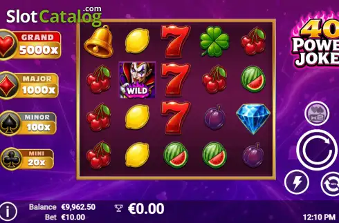 Οθόνη2. 40 Power Joker Κουλοχέρης 